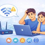 WiFi keeps disconnecting troubleshooting illustration