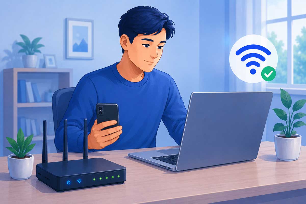 Forget and reconnect to the Wi-Fi network to fix Wi-Fi keeps disconnecting issues.