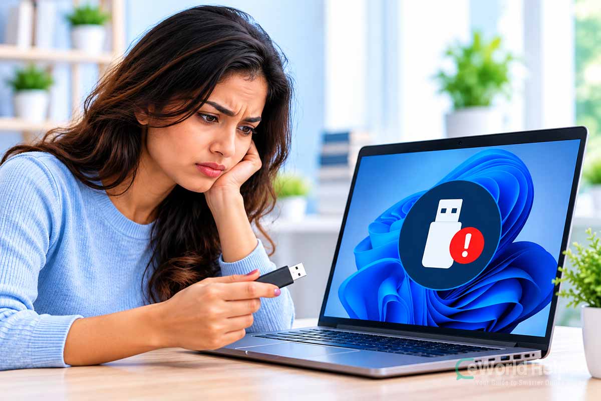 USB device not recognized in Windows 11